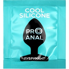  Анальный водно-силиконовый гель-лубрикант Silicon Love Cool 3 гр 