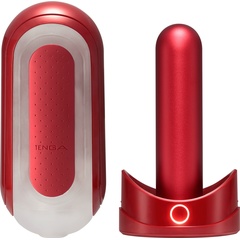  Красный мастурбатор Flip Zero Red Warmer с подогревом 