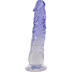  Прозрачный фаллоимитатор Clear Dildo на присоске 22,5 см 