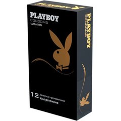  Ультратонкие презервативы Playboy Ultra Thin 12 шт 