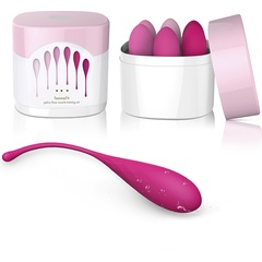  Набор из 6 розовых вагинальных шариков FemmeFit Pelvic Muscle Training Set 