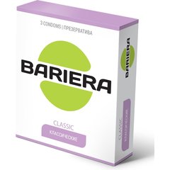  Классические презервативы Bariera Classic 3 шт 