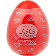  Мастурбатор-яйцо OYO Rainbow Red 