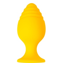 Желтая анальная втулка Riffle 6 см 
