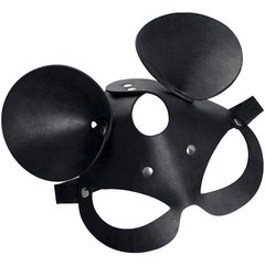  Черная маска с ушками мышки 