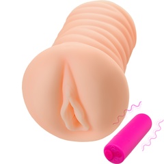  Мастурбатор-вагина Nymph с вибрацией 