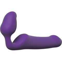  Фиолетовый безремневой страпон Queens L 