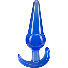  Синяя анальная пробка в форме якоря Large Anal Plug 12,2 см 