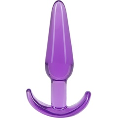  Фиолетовая анальная пробка в форме якоря Slim Anal Plug 10,8 см 
