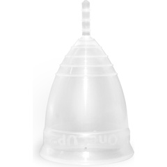  Прозрачная менструальная чаша OneCUP Classic размер S 