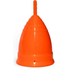  Оранжевая менструальная чаша OneCUP Classic размер S 