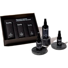  Подарочный набор для ухода за мужской кожей лица Basiq 