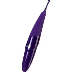  Фиолетовый стимулятор клитора с ротацией Zumio X 