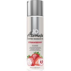 Массажное масло JO Aromatix Massage Oil Strawberry с ароматом клубники 120 мл 