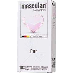  Супертонкие презервативы Masculan Pur 10 шт 