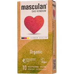  Экологически чистые презервативы Masculan Organic 10 шт 