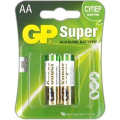  Батарейки алкалиновые GP Super Alkaline АA/LR6 2 шт 