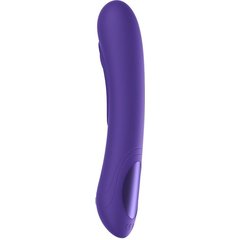  Фиолетовый интерактивный вибратор Pearl3 20 см 