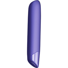  Фиолетовый классический вибратор Very Peri 16 см 