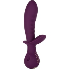  Фиолетовый универсальный вибратор Lover 22,25 см 