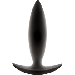  Чёрная анальная пробка для ношения Renegade Spades 10,1 см 