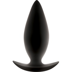  Чёрная анальная пробка для ношения Renegade Spades Medium 10,1 см 