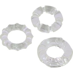  Набор прозрачных эрекционных колец 