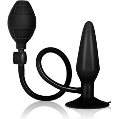  Чёрный анальный расширитель Booty Call Booty Pumper Medium 11,5 см 