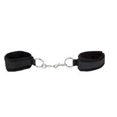 Черные наручники Velcro Cuffs 