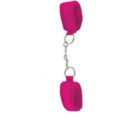  Розовые наручники Velcro Cuffs 