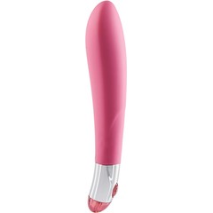  Розовый вибратор Lovely Vibes Elegant 18,5 см 