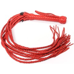  Красная кожаная плеть с 9 хвостами 