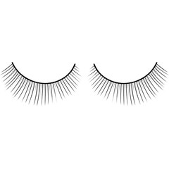  Накладные ресницы, разделенные веерообразно Deluxe 