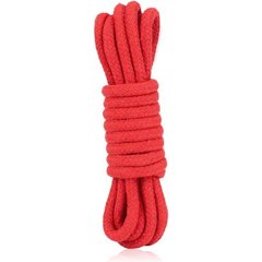  Красная хлопковая веревка для связывания 3 м 