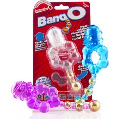  Кольцо с тремя шариками Bang O 