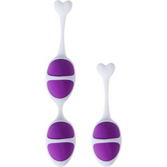  Фиолетовые вагинальные шарики из силикона: 2 1 