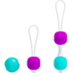  Разноцветные вагинальные шарики Orgasmic balls silicone 