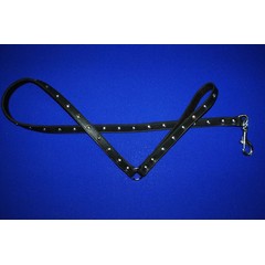  Подшитый кожаный поводок Привязь любви-1 