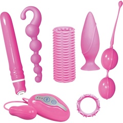  Розовый набор секс-игрушек 