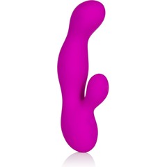  Фиолетовый вибромассажер для двойной стимуляции Vr5 16,5 см 
