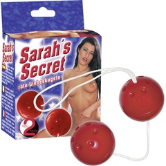  Красные вагинальные шарики Sarahs Secret 
