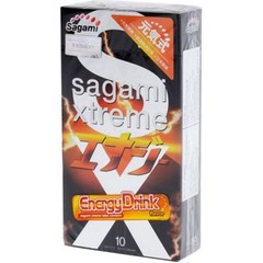  Презервативы Sagami Xtreme Energy с ароматом энергетика 10 шт 