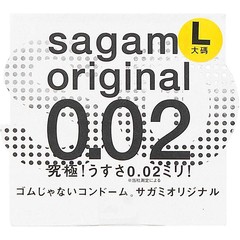  Презерватив Sagami Original 0.02 L-size увеличенного размера 1 шт 