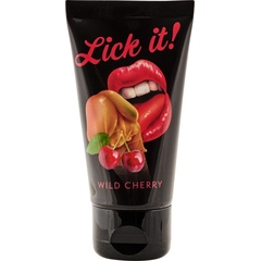  Съедобная смазка Lick It со вкусом вишни 50 мл 