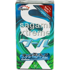  Презервативы Sagami Xtreme Mint с ароматом мяты 10 шт 