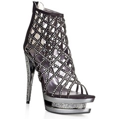  Шикарные туфли с кристаллами Glare 