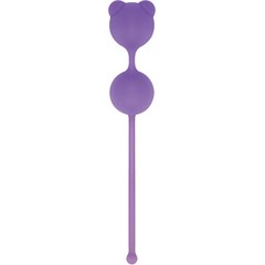  Фиолетовые вагинальные шарики PUSSYNUT DOUBLE SILICONE 