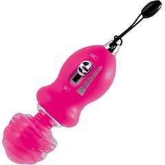  Ярко-розовый вибростимулятор MINI STIMULATOR CANDY PIE LIGHTYUP 