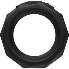  Черное эрекционное кольцо Maximus 45 