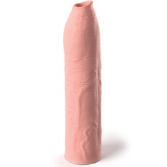  Телесная насадка-удлинитель Uncut Silicone Penis Enhancer 17,8 см 